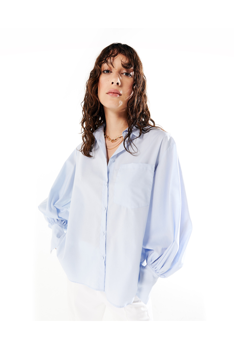 SONNY SHIRT (BLUE COTTON)