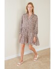 GLORY SHIRT DRESS (BRUSH PRINT)