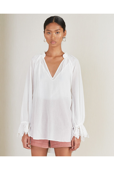 MARGARET TOP (OFF WHITE)