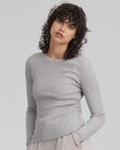 BALANCE RIB CREW JUMPER (ALMOND)