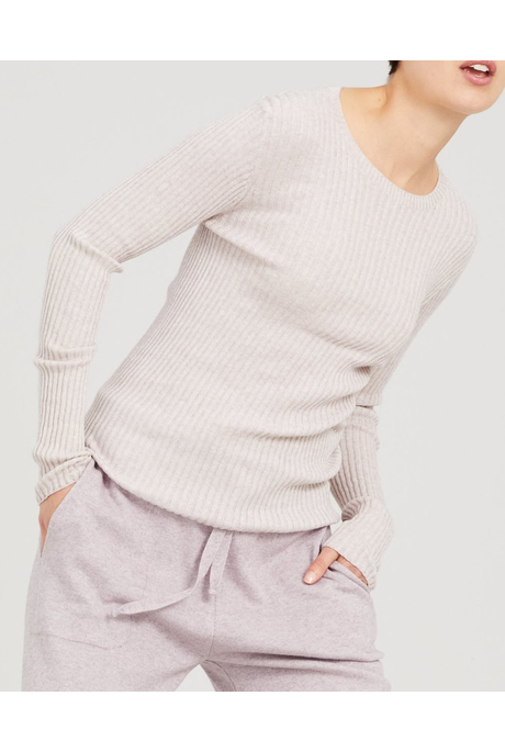 BALANCE RIB CREW JUMPER (SHELL)