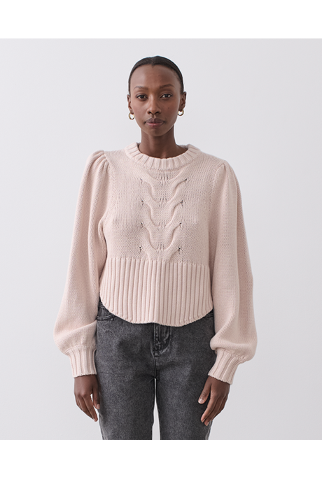 KRISTIN COTTON CASHMERE KNIT (DUSK MARLE)