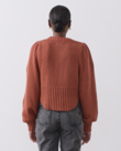 KRISTIN COTTON CASHMERE KNIT (SPICE MARLE)