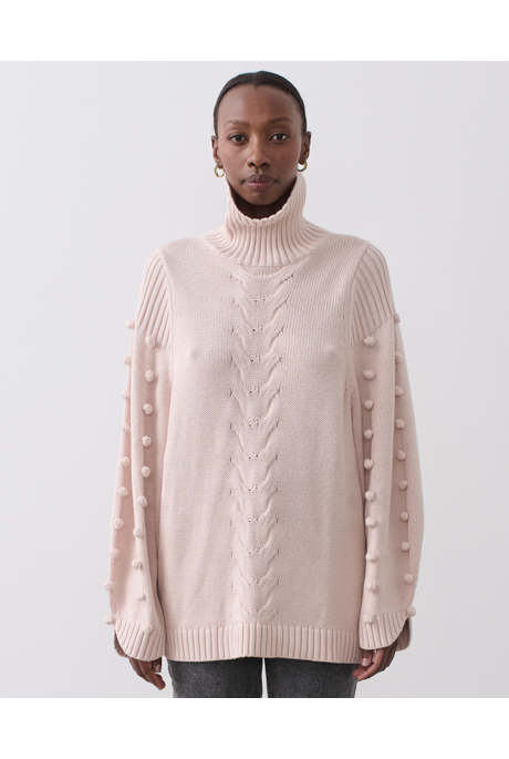 KATIE COTTON CASHMERE KNIT (DUSK MARLE)