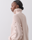 KATIE COTTON CASHMERE KNIT (DUSK MARLE)