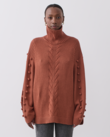 KATIE COTTON CASHMERE KNIT (TERRACOTTA MARLE)