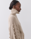 KATIE COTTON CASHMERE KNIT (CAMEL MARLE)