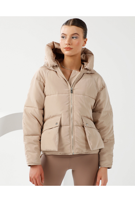 PLUTO PUFFER JACKET (LATTE)