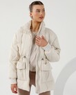 ARIES PUFFER JACKET (IVORY)