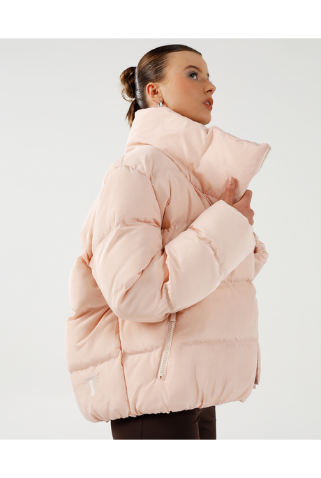 JUPITER PUFFER JACKET LIGHT PINK TOAST SOCIETY AUTUMN WINTER 21 Boxing Day Sale