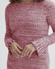 THE CLEO TOP (SPACE DYED RASPBERRY)