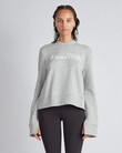 JAMES LOGO CREW SWEATSHIRT (GREY MARLE)