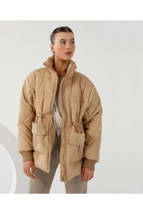 ARIES PUFFER JACKET (CARAMEL)