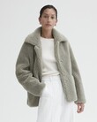 THE ANNABEL JACKET (SAGE TEDDY)