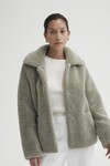 THE ANNABEL JACKET (SAGE TEDDY)