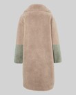 THE HARRIET TEDDY COAT (OATMEAL/SAGE TEDDY)