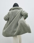 THE HARRIET TEDDY COAT (SAGE)