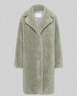 THE HARRIET TEDDY COAT (SAGE)