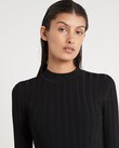 CELLE LONG SLEEVE TOP (BLACK)