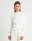 CELLE LONG SLEEVE TOP (IVORY)