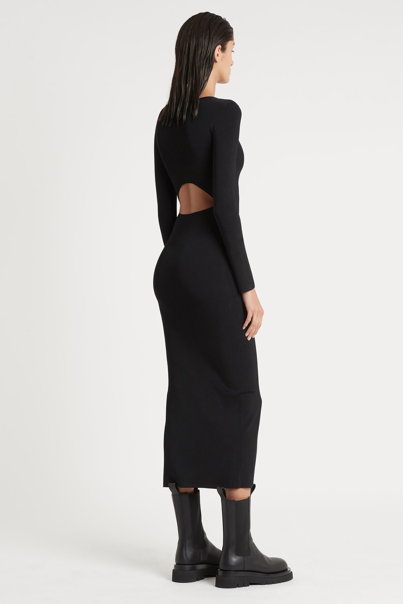 CELLE REVERSIBLE DRESS (BLACK)- SIR AUTUMN WINTER 21 Boxing Day Sale