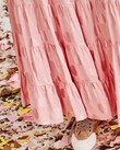 TIER TO MY HEART SKIRT (PINK SPOT)