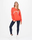 BONDI CREW SWEATSHIRT (WATERMELON)