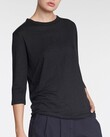 WALKER LINEN TEE (BLACK)