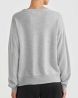 LEDO CASHMERE SWEATER (PALE GREY MARLE)