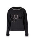 NEVER CREW HOW MUCH SWEATSHIRT (BLACK)