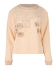 NEVER CREW HOW MUCH SWEATSHIRT (CREAM)