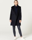 PRESTON WOOL COAT (NAVY)