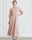 LIZA TIERED MAXI DRESS (PINK)