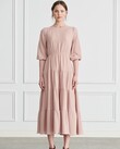 LIZA TIERED MAXI DRESS (PINK)