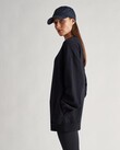 FELIX OVERSIZED CREW SWEATSHIRT (FRENCH NAVY)