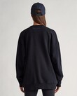 FELIX OVERSIZED CREW SWEATSHIRT (FRENCH NAVY)