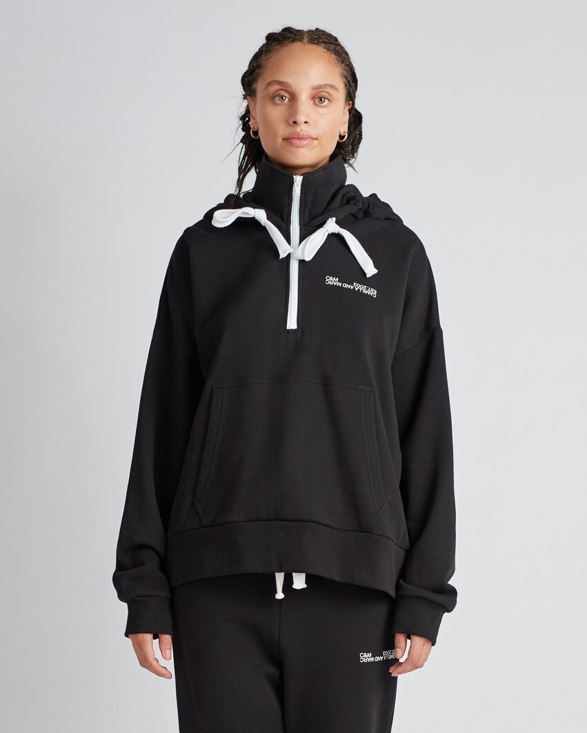 LOGAN 2.0 HOODIE (BLACK)- CAMILLA AND MARC WINTER 21 Boxing Day Sale