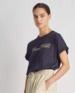 HUNTINGTON 2.0 TEE (FRENCH NAVY/STONE)