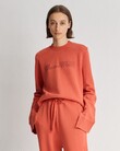 JAMES LOGO CREW SWEATSHIRT (VERMILLION)