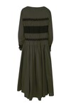 WE'RE SHIR ABOUT IT DRESS (KHAKI/BLACK)