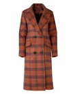 WASTE NOT WANT SCOT COAT (RUST/BLUE CHECK)