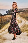 CHIFFON MY MIND DRESS (MULTI FLORAL)