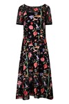 CHIFFON MY MIND DRESS (MULTI FLORAL)