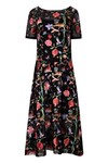 CHIFFON MY MIND DRESS (MULTI FLORAL)