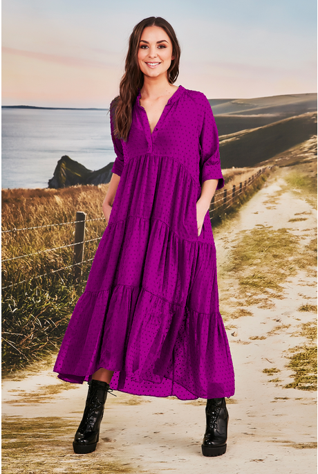 DRESS OF HONOUR DRESS (VIOLET PLUM)