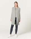 PURE CASHMERE CARDIGAN (GREY MARLE)