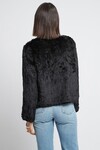 ELLE FUR JACKET (BLACK)