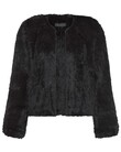 ELLE FUR JACKET (BLACK)