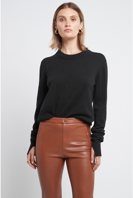 AERIN CASHMERE SWEATER (BLACK)