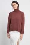 CLEO CASHMERE SWEATER (VINTAGE ROSE)